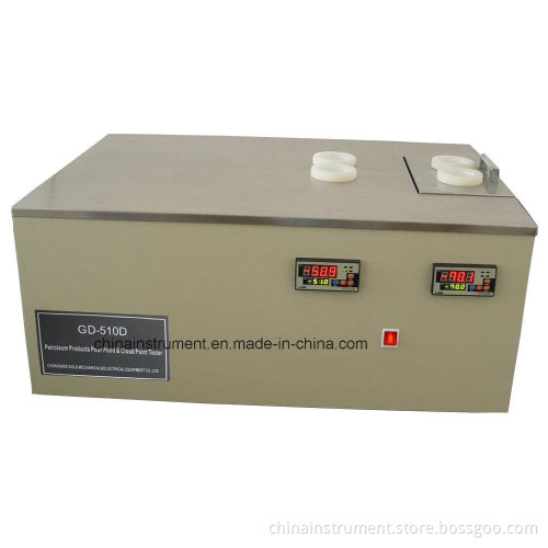 Gd-510d ASTM D2500 D97 Cloud Point and Pour Point Analyzer